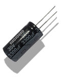 CD268 Radial Aluminum Electrolytic Capacitor 105c