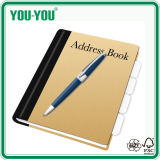High Quality Hardcover Address Book for Office Supply
