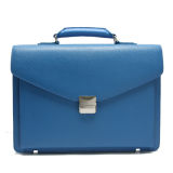 New Trend Elegant Blue Leather Men Bag Satchel Bags (CSLRB026-001)