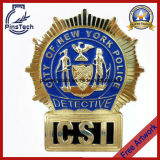 Csi Badge, 3D Badge City of New York Police Detective Badge