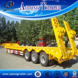 China Supplier Heavy Duty Low Flatbed Semi Trailer for Sale