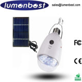 LED Solar Powered Light with Remote Control DC Socket Charge