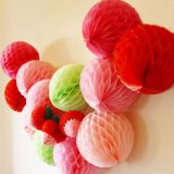Wedding Decoration Holiday Supplies Tissue Paper Flower Honeycomb Balls