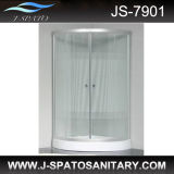 New Design Simple Bathroom Arc Sliding Shower Cabin, Shower Room (JS-7901)