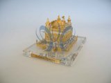 Golden Temple (Crystal and Gold Model) Medium to Small