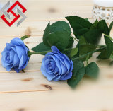 PE Single Rose Real Touch Home Decor Artificial Flower