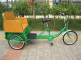 20inch Man Powered Passenger Rickshaw Tricycle (FP-TRCY035)