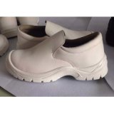 Fashion Industrial White Work PU/Leather Safety Shoes