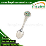 Customized Zinc Alloy Carton Spoon for Souvenir Collections