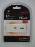 Kingfast USB3.0 Flash Drive 16GB with White Case (U301M 16GB)