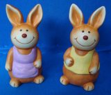 Polyresin Rabbit Easter Day Resin Rabbit Festival Gift
