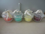 Luxury Glass Jar Candle with Ribbon