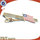 Wholesale Custom American Flag Craft Metal Tie Bar (FTTB2600A)