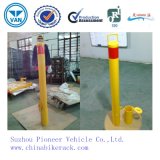 Yellow Coated Reflective Safety Removable Bollard