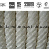 Marine Equipment 6 Strand Polyester Rope Mixed with Nylon Monofilament for Ship Mooring and Deck (C/6)