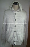Men Knitted Shawl Neck Casual Wear with Buttons (0-09-017)