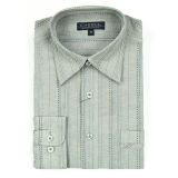 Double Line Sewing Man Polyester&Cotton Complexed Fabric Dress Shirts