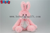 Pink Stuffed Animal Bunny Toy with Long Arm and Big Feet Bos1150