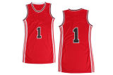2014 Popular Custom Brand Hot Sell Read Basketball Jerseys Cheap Sports Wear Wholesale