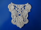 Embroiderded Cotton Lace Patch for Garment (YJC15881)