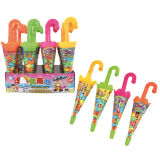 Simulation Promotion Plastic Umbrella Toy with Candy