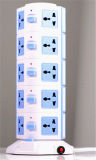 Convenient Multifunctional Perfect Vertical Socket with Multiple Plugs (W5)