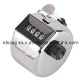 Chrome Coated Metal Hand Tally Counter (EH0638)