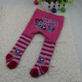 Baby Girl Full Terry Tights with Cute Design Bt-05