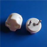 Two Round Pins ABS Material Plug (RJ-0356)