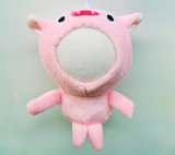 12cm Pink Bear Plush Toy