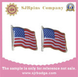 Offset Printing Pin, Flag Badge
