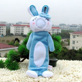 Funny 32cm Blue Beauty Rabbit Face Doll Pen Bags
