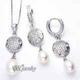 Elegance 925 Silver Pearl Jewellery (YS-1413)
