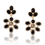 2015 Jewellery Store Design Fashion Colorful Acrylic Flower Drop Earring