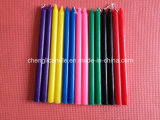 Color Scented Pillar Decoration Birthday Wedding Wax Candle