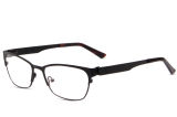 Flexible with Super Light Weight Metal Optical Frame Eyeglass and Eyewear Ready in Stock (JC8023)