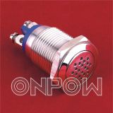 Onpow Metal Buzzer (GQ16B-M/DC12V, 16mm, CE, RoHS)