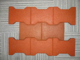 Outdoor Interlocking Rubber Tiles /Wearing-Resistant Rubber Tile
