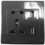 Russia 13A Multi-Function Wall Socket with USB Charger