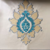 Beautiful PVC Decorative Embroidered Leather for Furniture (LD-XH06)