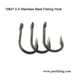 10827 2-X Stainless Steel Fishing Hook