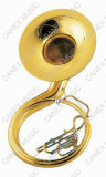 Bb Key Gold Lacquer Sousaphone (TUS-100L)