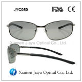 Silver Full Frame Optical Attribute Metal Eyewear