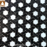 Black/White Mixed Stone Mosaic Wall/Floor Tile