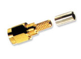 Golded Plated SMB Male Crimp Type RF Connector