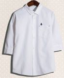 100% Cotton Poplin Plain Fabric Several Colors Men's Solid Men's Dress Shirt