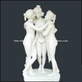 Granite, Marble Carving Sculpture. Character Figure Statues (YKCSL-21)