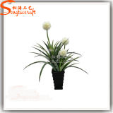 Artificial Bonsai Flower Big Ball Orchid Plant for Decoration