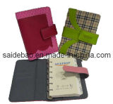 Cute Mini PU Pocket Organizer Notebook with Loose-Leaf Page (SDB-1030)