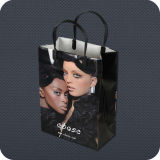 Plastic Luxury Carrier Shopping Bag with Clip Handle